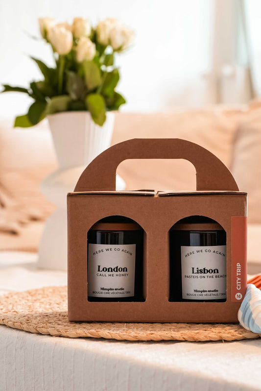 Coffret Bougies City trip