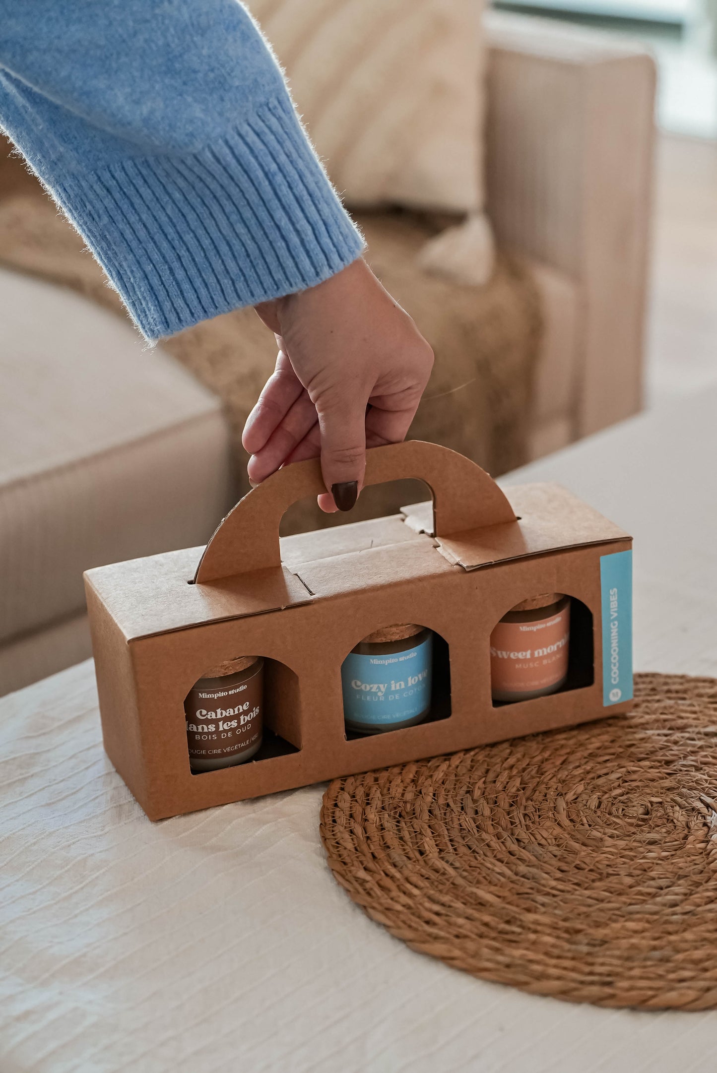 Coffret Bougies Cocooning vibes