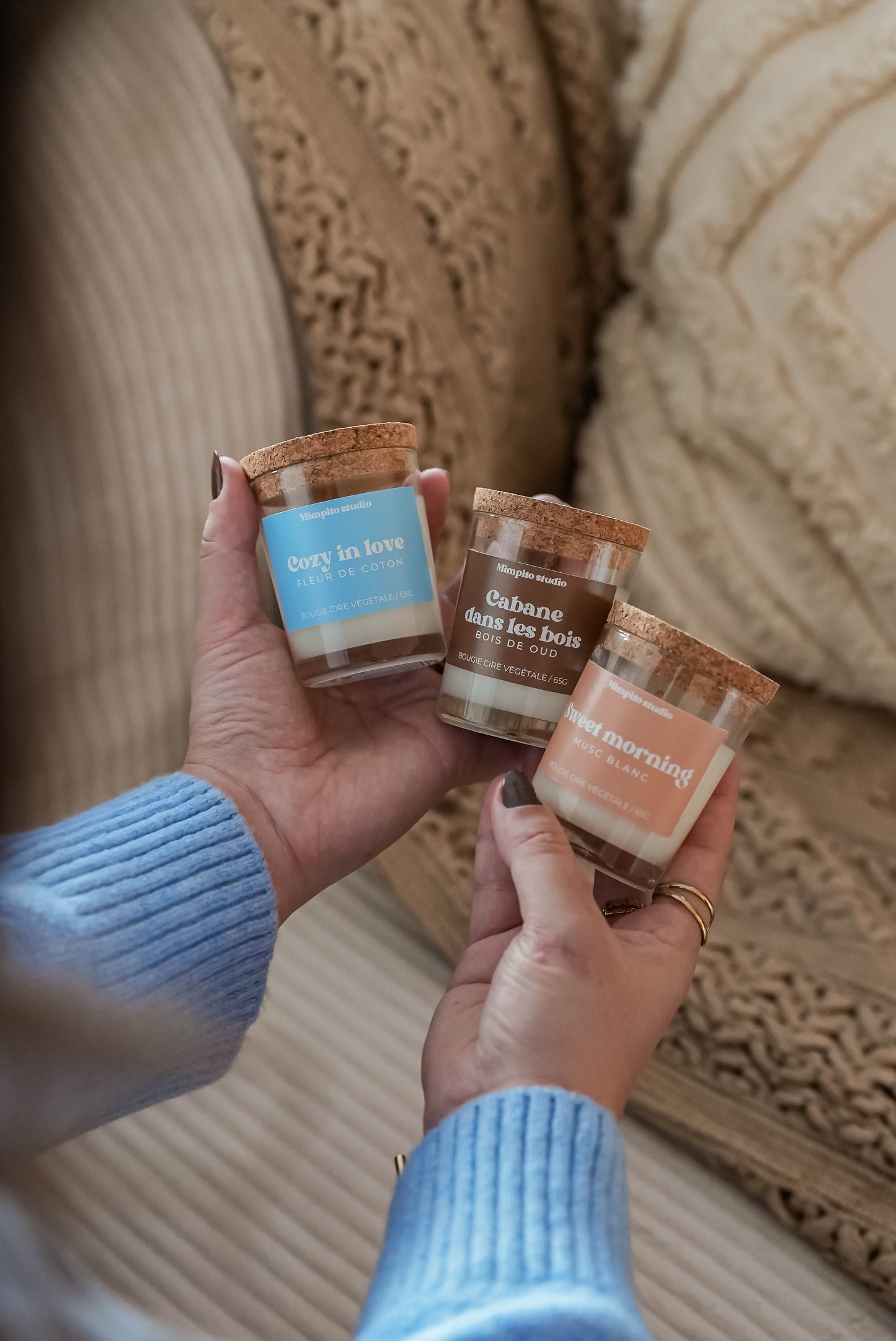 Coffret Bougies Cocooning vibes