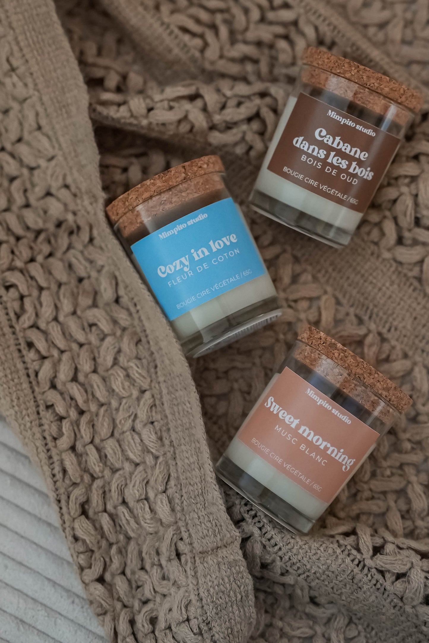 Coffret Bougies Cocooning vibes