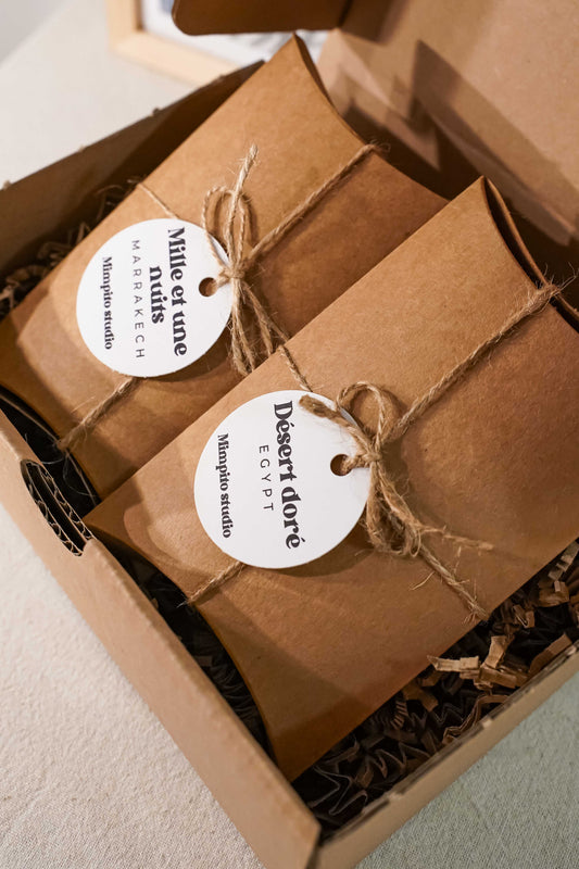 Pack 2 tablettes - Soleil & sable chaud