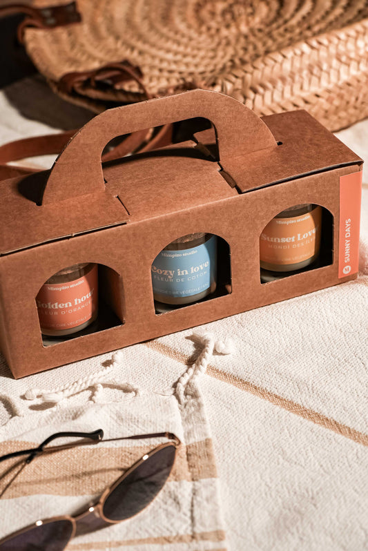 Coffret Bougies Sunny days