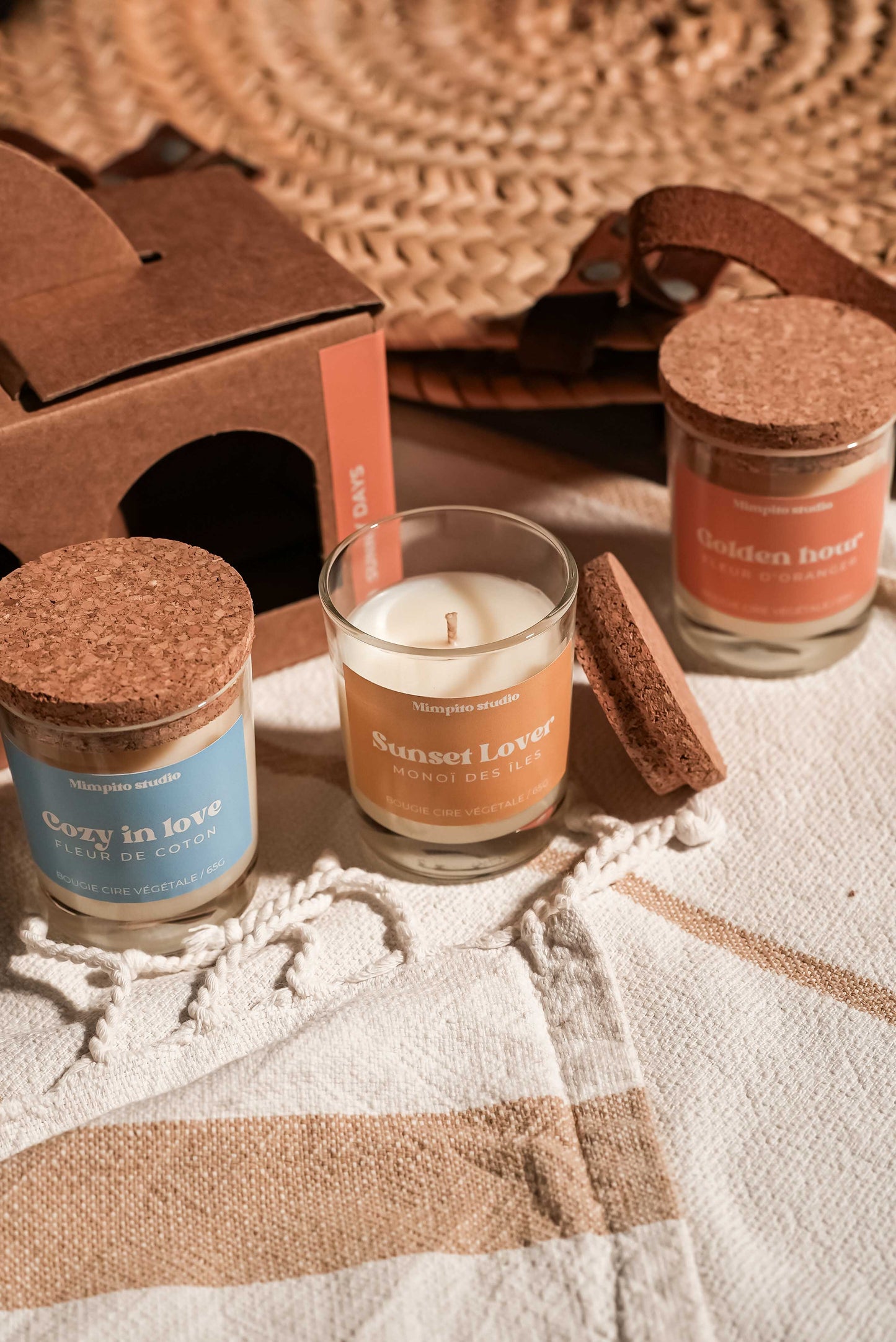 Coffret Bougies Sunny days