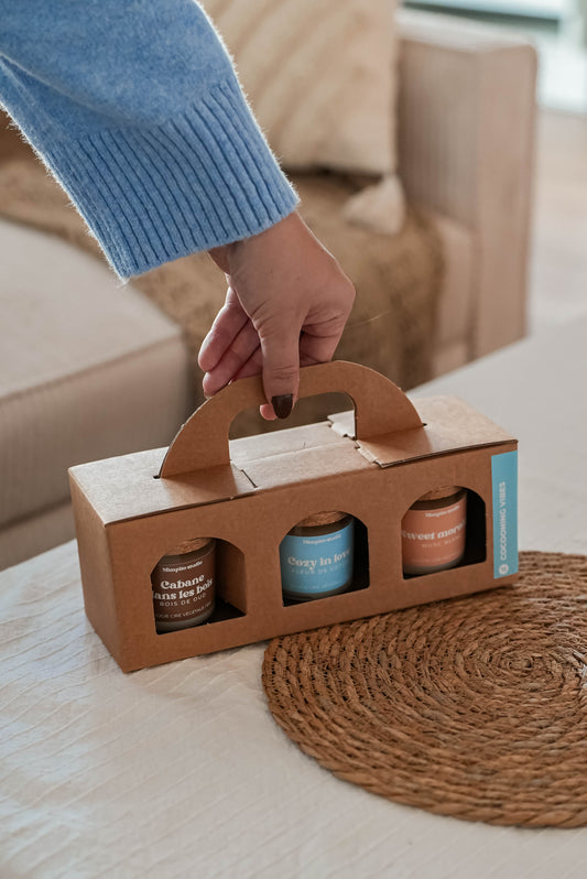 Coffret Bougies Cocooning vibes