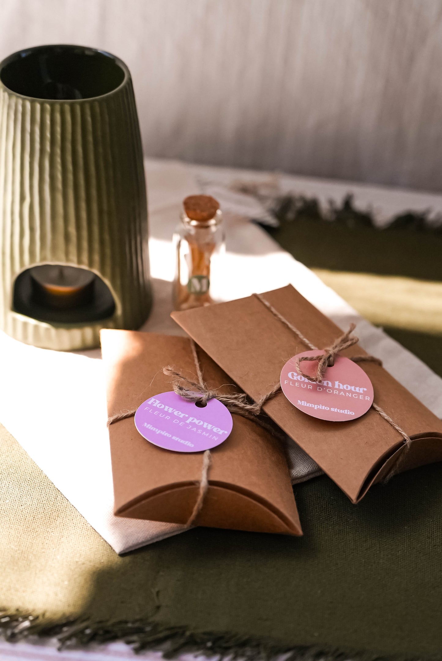 Coffret Fondants / Brûleur vert