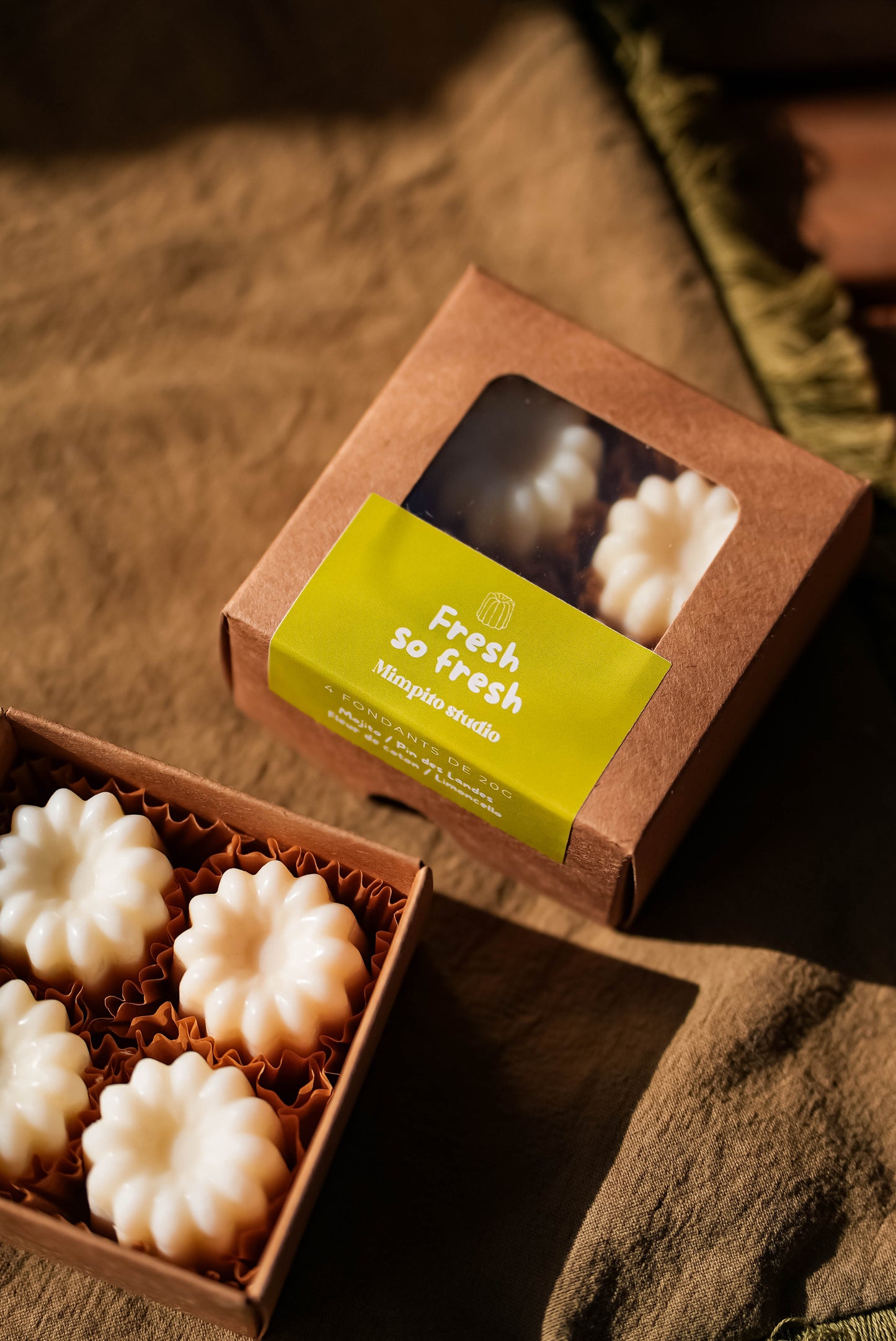Coffret 4 cannelés fondants