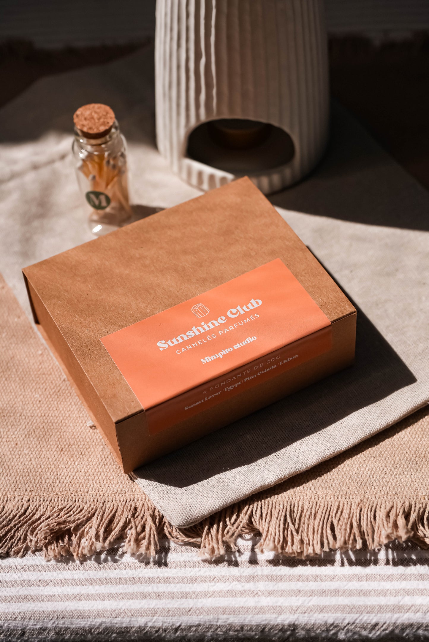 Coffret Fondants / Brûleur blanc