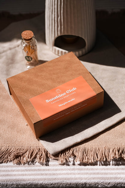 Coffret Fondants / Brûleur blanc
