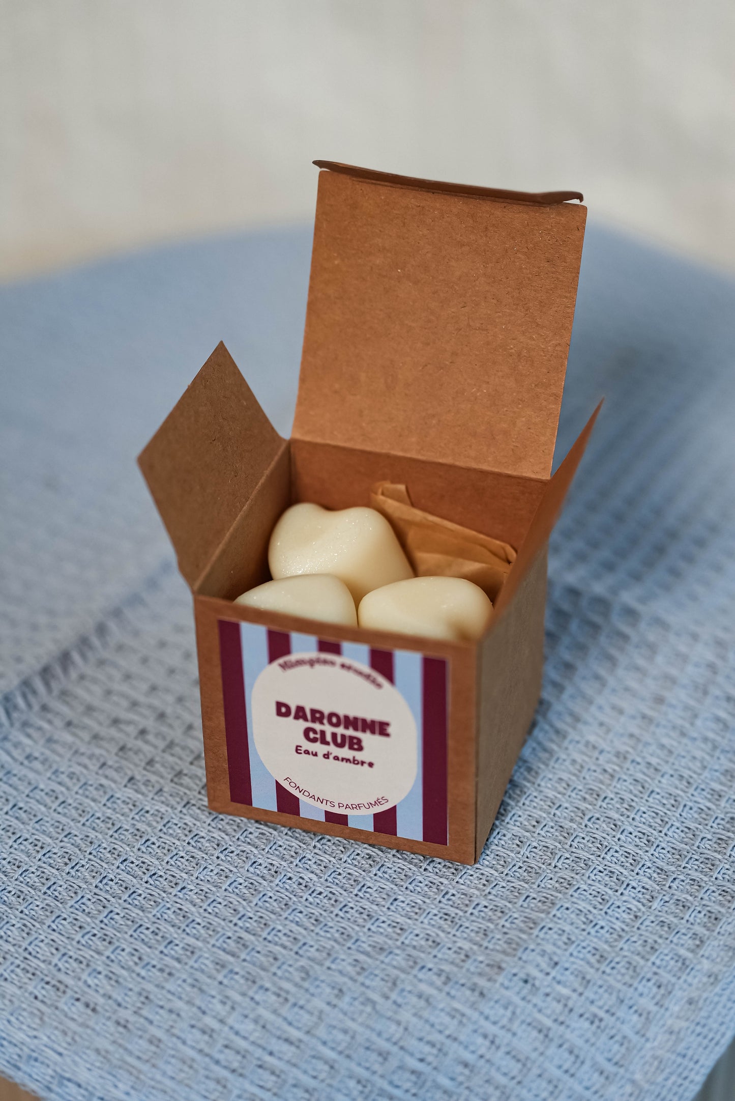 Box coeurs fondants pailletés
