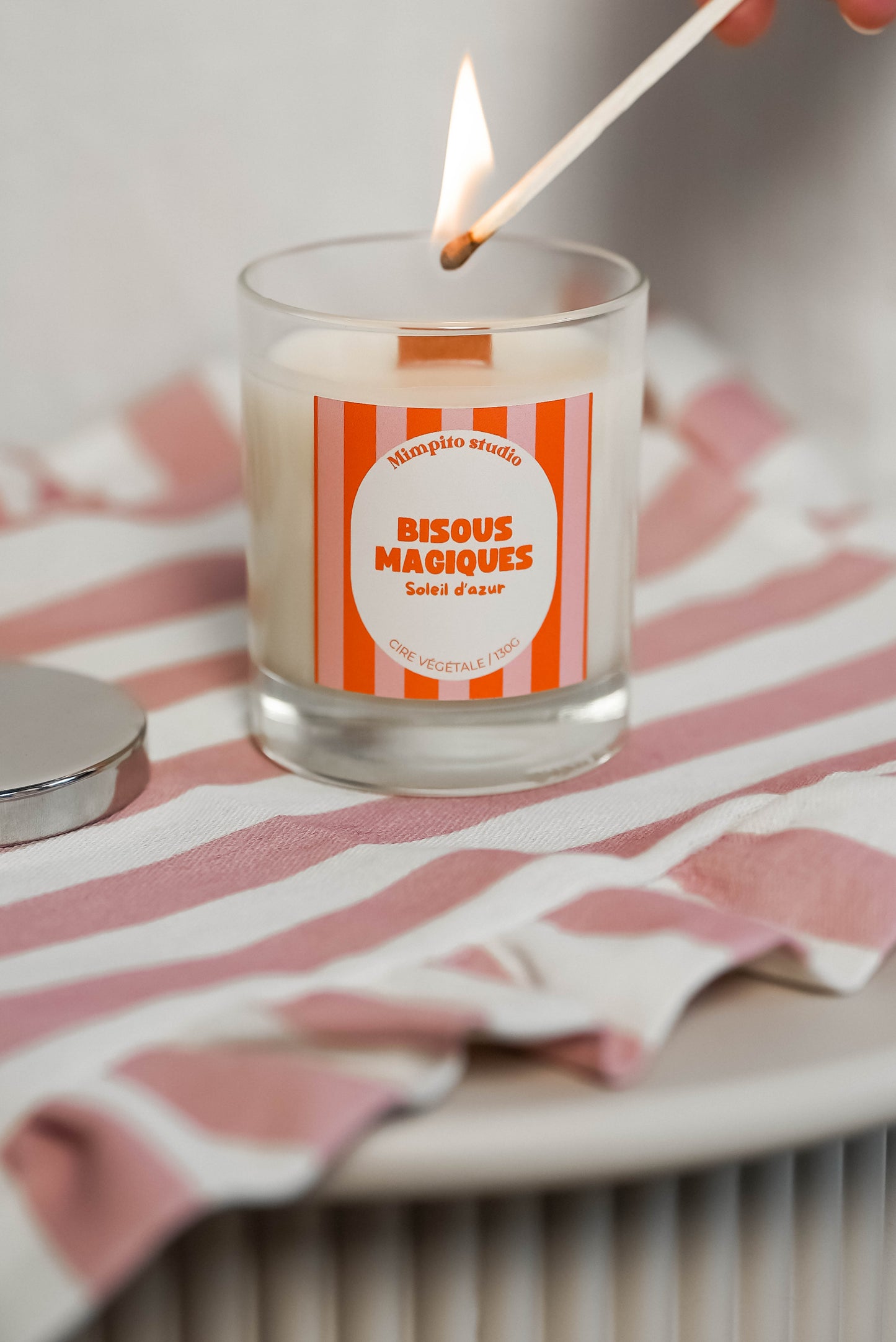 Bougie Bisous magiques