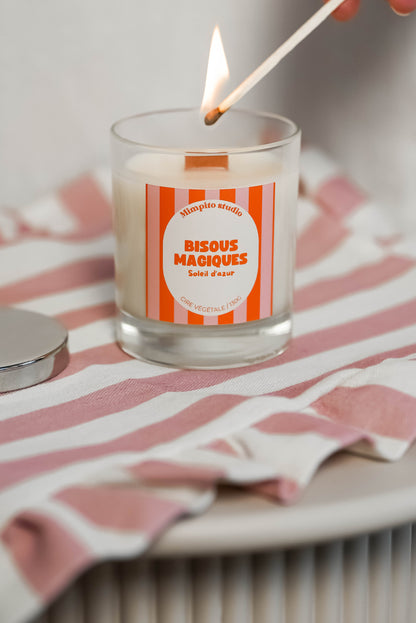 Bougie Bisous magiques