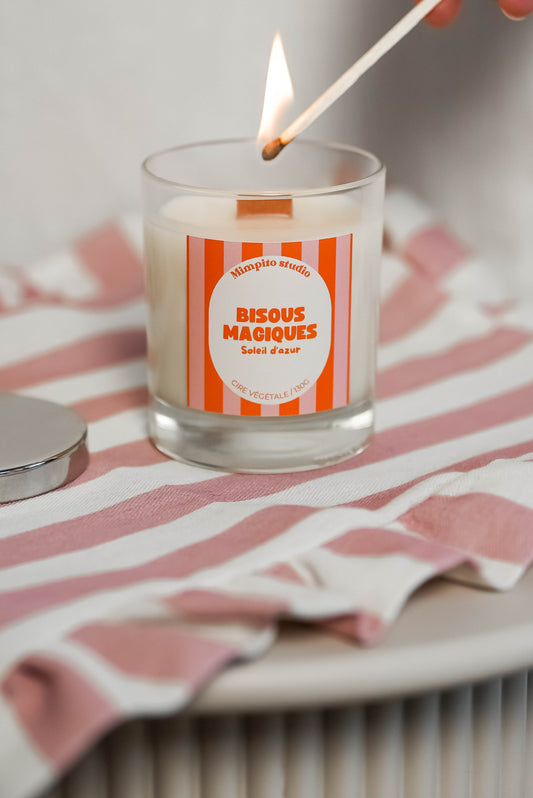 Bougie Bisous magiques