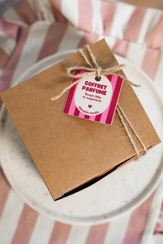 Coffret bougie & suspension