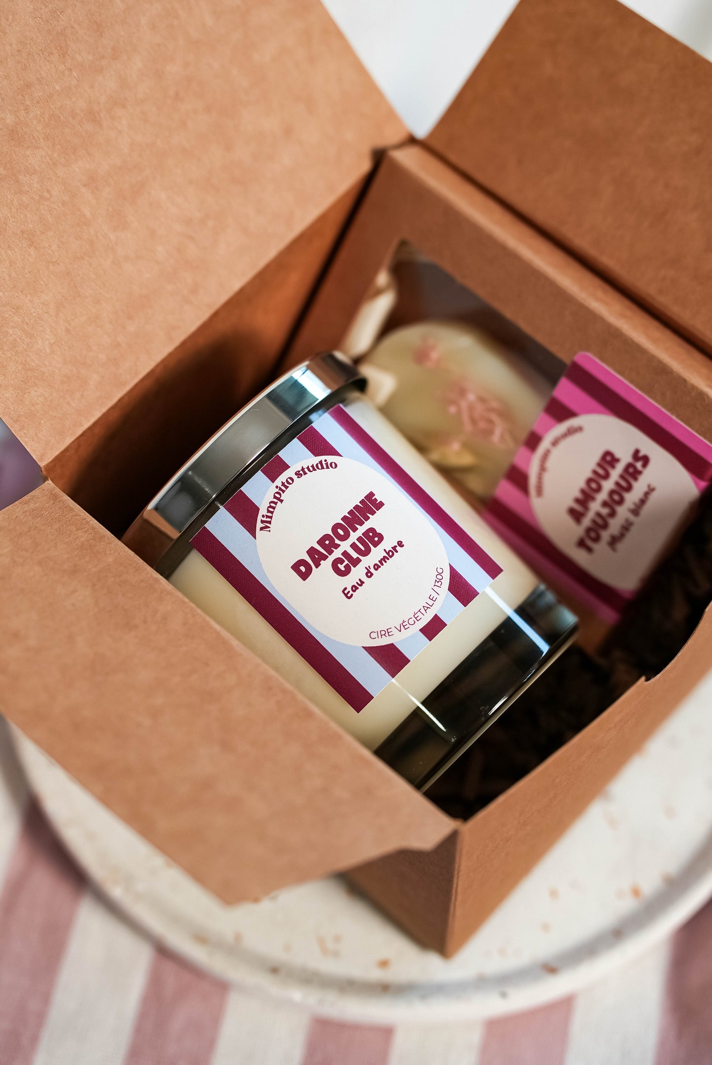 Coffret bougie & suspension