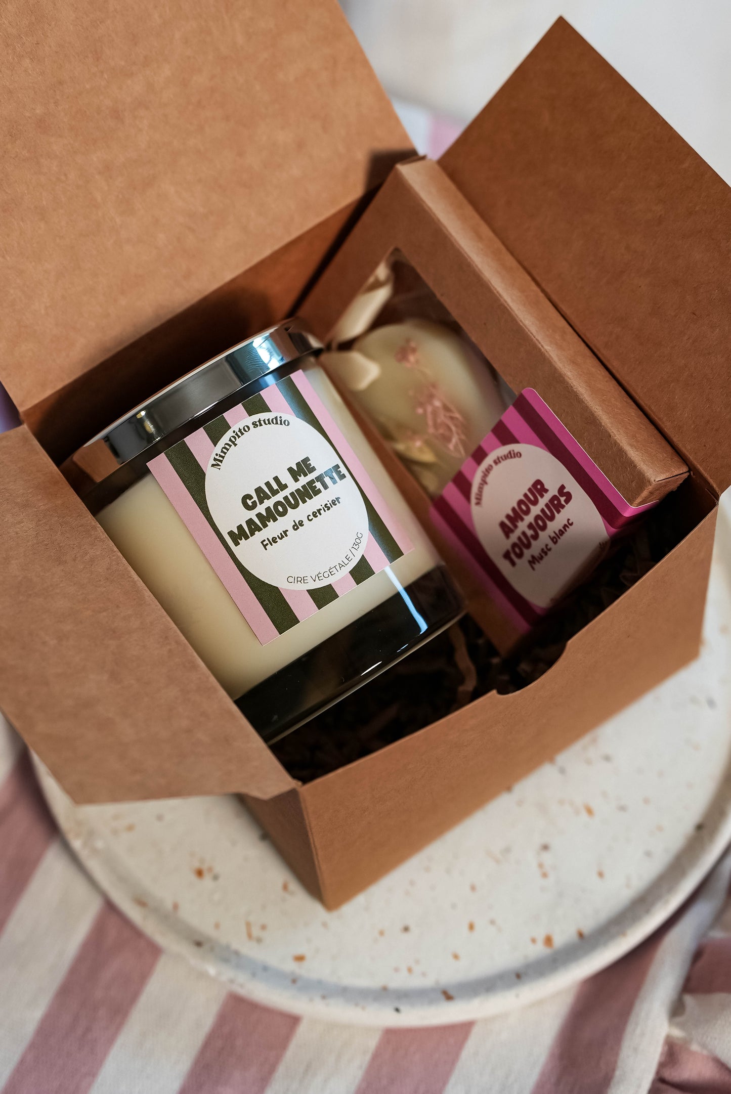 Coffret bougie & suspension