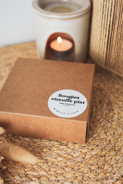 Bougies chauffe-plat